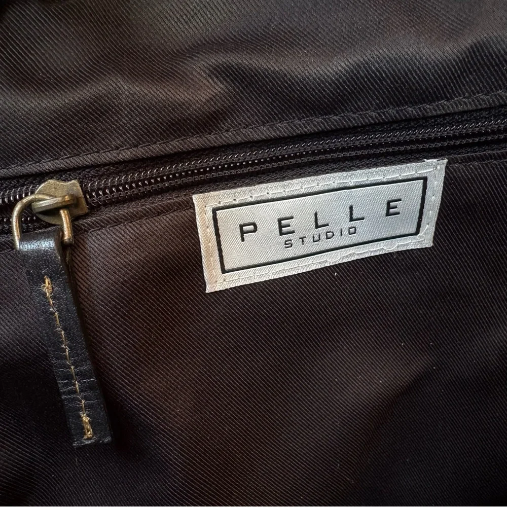 🆕Wilson's Leather Pelle Studio briefcase/laptop compatible in Vintage Black